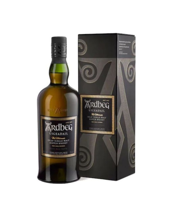 Whisky Ardbeg Uigeadail Bouteille Sous Étui 54.2% 70cl