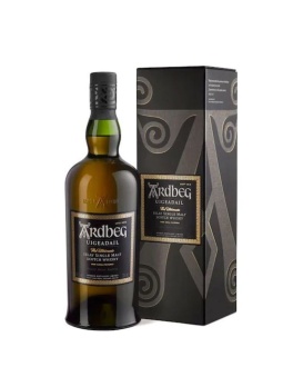 Whisky Ardbeg Uigeadail Flasche in Hülle 54,2% 70cl