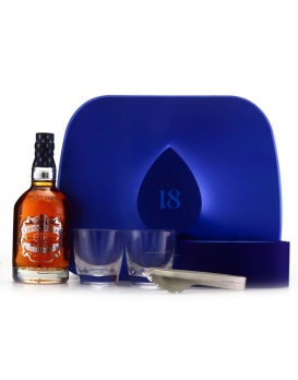 Whisky Chivas Regal 18 Jahre Geschenkset "The Drop"
