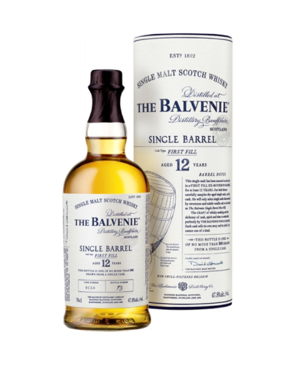 The Balvenie Single Barrel First Fill 12 Ans