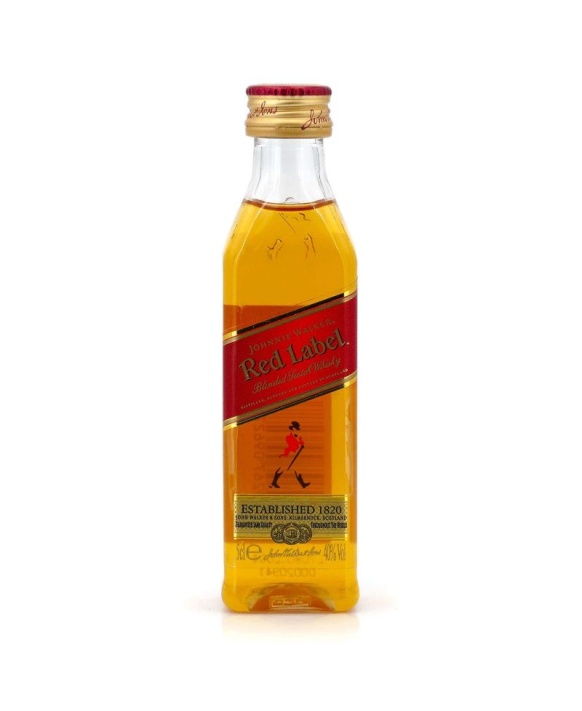 Whisky Johnnie Walker Red Label Mignonetten 40% 5cl