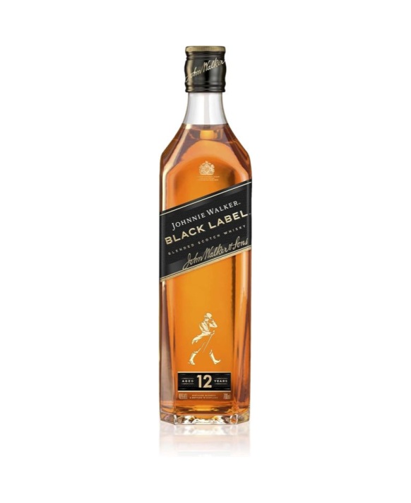 Whisky Johnnie Walker Black Label 12 Jahre Flasche 40% 70cl