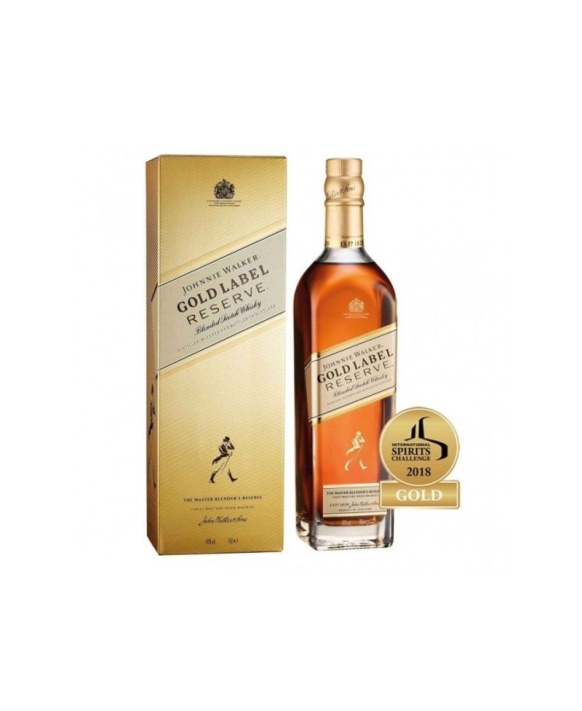 Whisky Johnnie Walker Gold Label Reserve Bouteille Sous Étui 40% 70cl