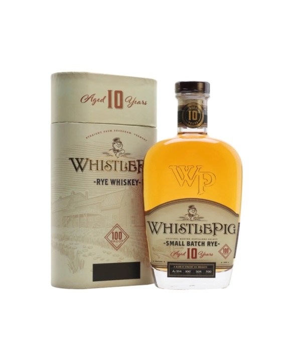 Whisky Whistle Pig Bouteille Sous Étui 10 Ans 70cl 50%