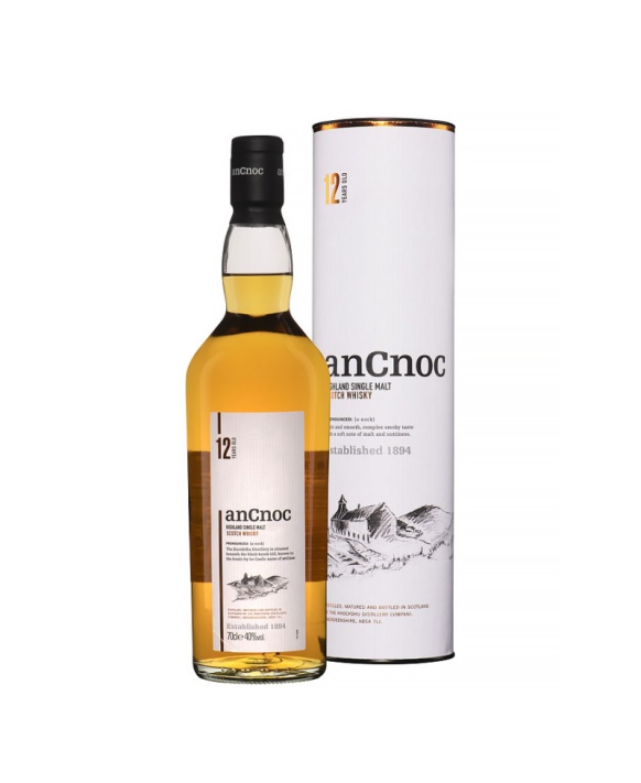 Whisky AN CNOC 12 ans 70cl 40%