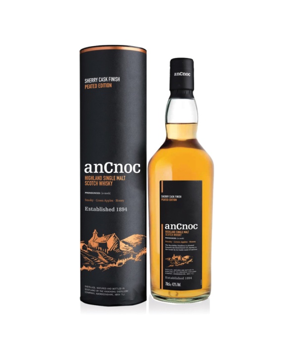 Whisky AN CNOC Peated Sherry 70cl 43%