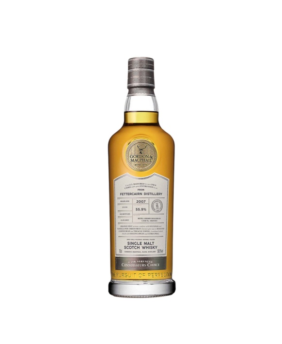 Whisky FETTERCAIRN 15 Jahre 2007 G&M 70cl 58,9%