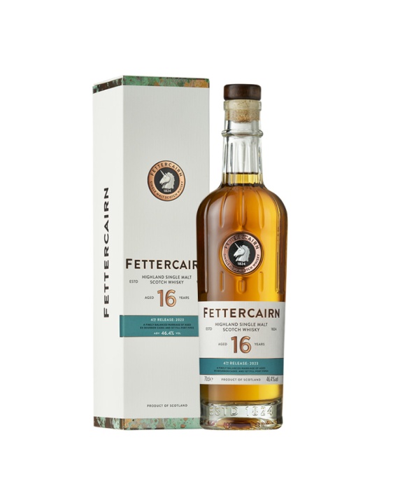 Whisky FETTERCAIRN 16 Jahre 4. Auflage 2023 70cl 46,4%