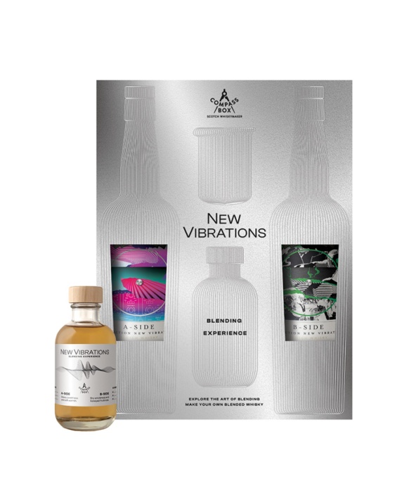 Whisky COMPASS BOX New Vibrations Blending Experience Coffret 2 bouteilles 140cl