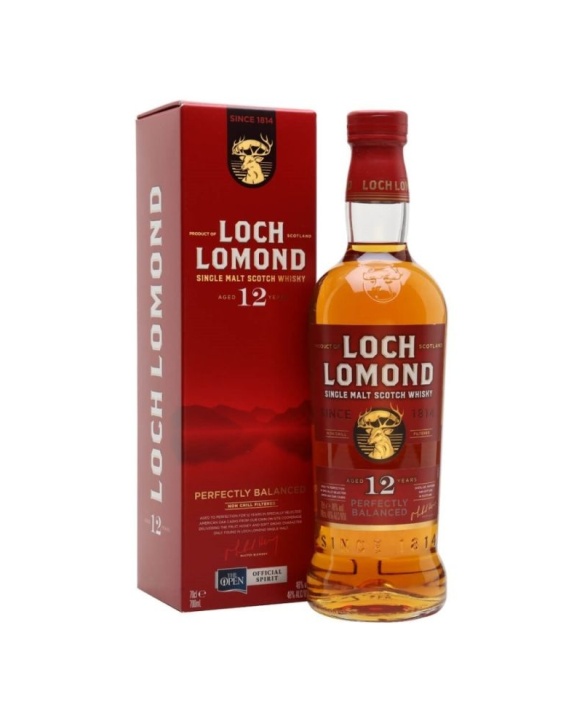 Whisky Loch Lomond 12 Ans Sous Étui 70cl 46%