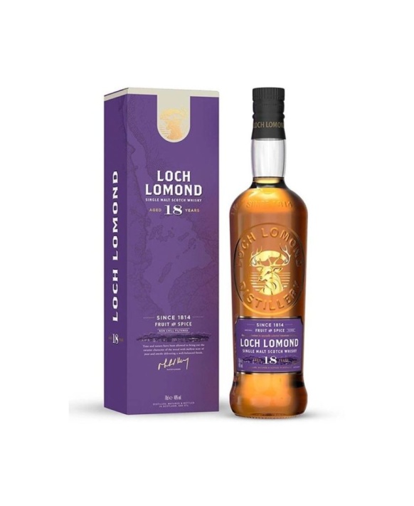 Whisky Loch Lomond 18 Ans Sous Étui 70cl 46%