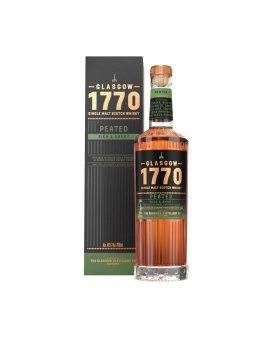 Glasgow 1770 Peated Whisky im Karton 70cl 46%