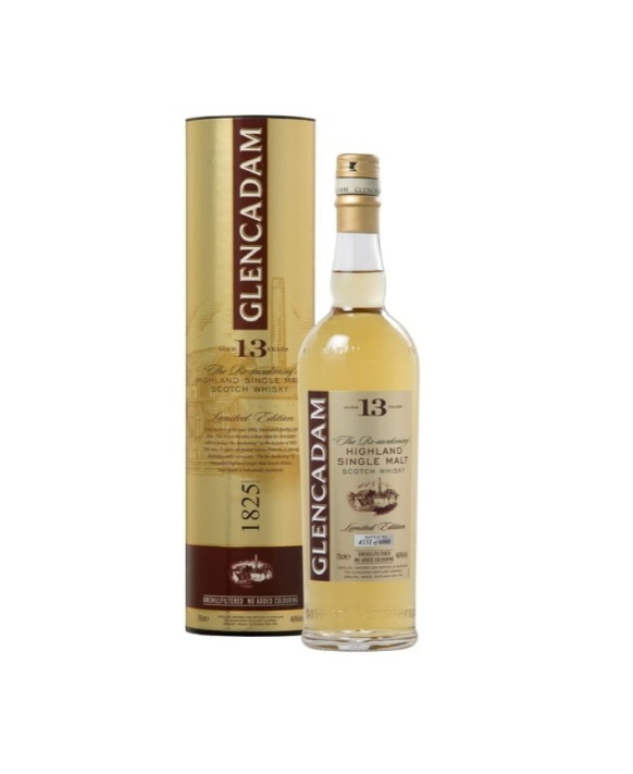 Whisky Glencadam 13 Ans Sous Étui 70cl 46%