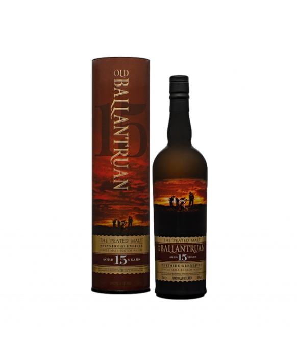 Whisky Old Ballantruan 15 Ans Sous Étui 70cl 50%