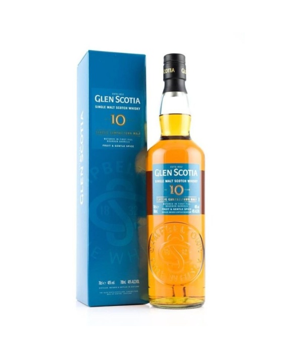 Whisky Glen Scotia 10 Ans Sous Étui 70cl 40%