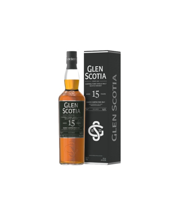 Whisky Glen Scotia 15 Ans Sous Étui 70cl 46%