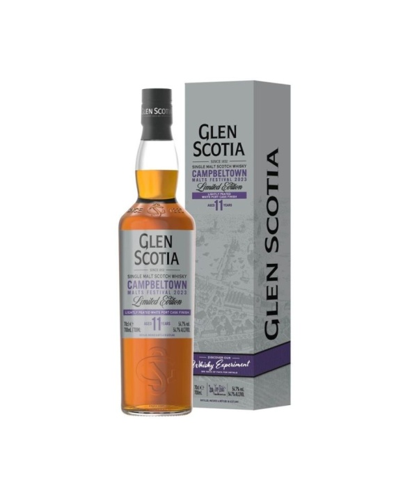 Whisky Glen Scotia 11 Ans Peated White Port Finish 70cl 54,7%