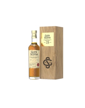 Glen Scotia Whisky 25 Jahre alt in Holzkiste 70cl 48,8%