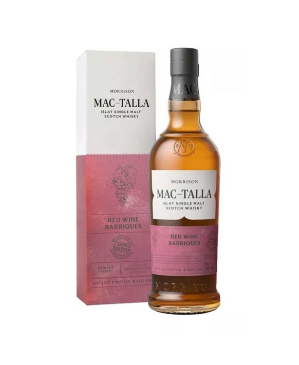 Whisky Mac-Talla Red Wine Barriques Sous Étui 70cl 53,8%