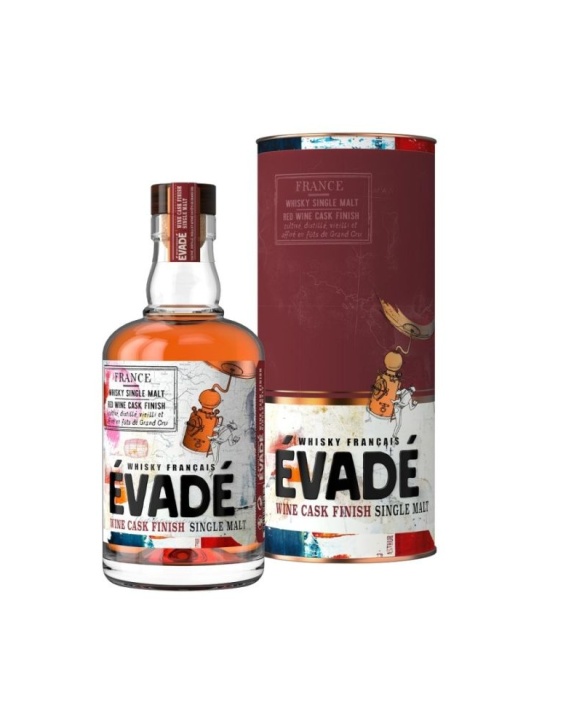 Whisky Évadé Single Malt Red Wine Cask Finish Sous Étui 70cl 43%