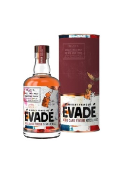 Whisky Évadé Single Malt Red Wine Cask Finish im Karton 70cl 43%