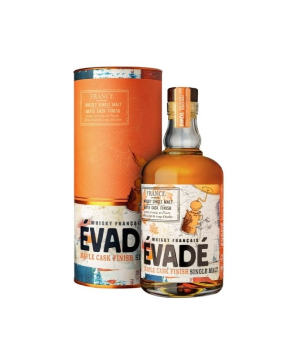 Whisky Évadé Single Malt Maple Cask Finish im Karton 70cl 47%