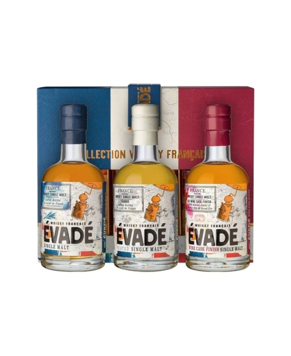 Whisky Coffret Évadé Trilogie (3X20Cl) 60cl 42%