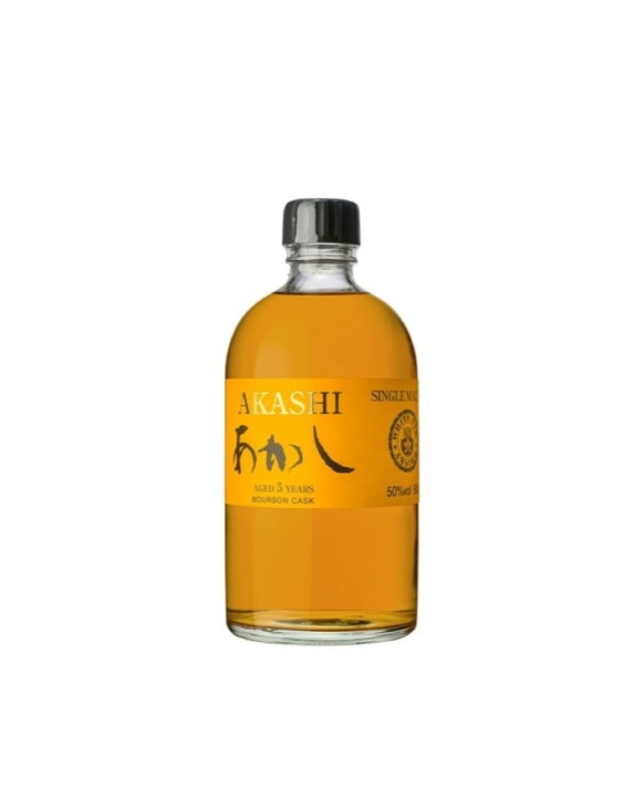 Whisky Akashi Single Malt 5 Ans Bourbon Cask (50 Cl) 50cl 50%