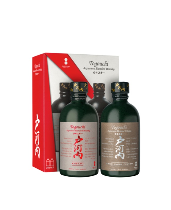 Whisky Coffret Duo Togouchi Kiwami + Saké Cask (2X35Cl) 70cl 40%