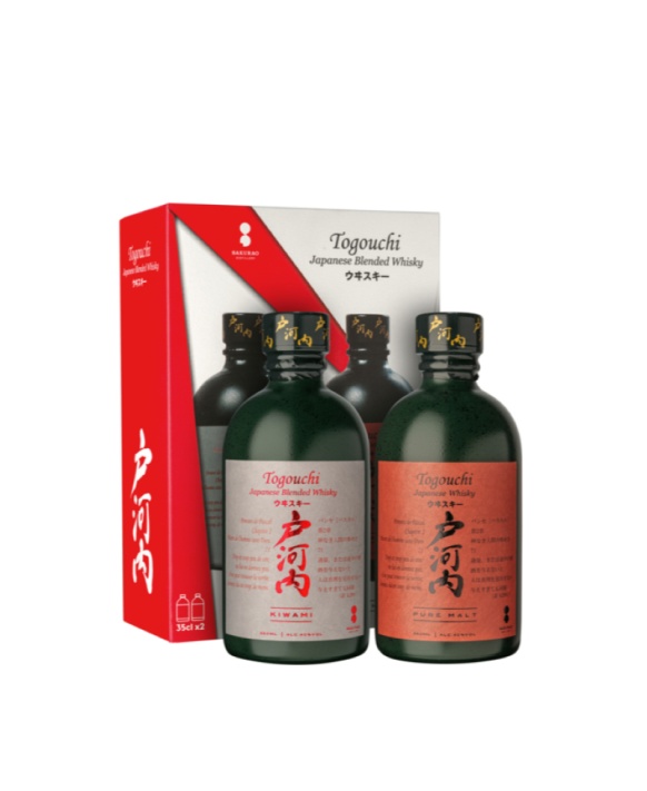 Whisky Coffret Duo Togouchi Kiwami + Pure Malt (2X35Cl) 70cl 40%