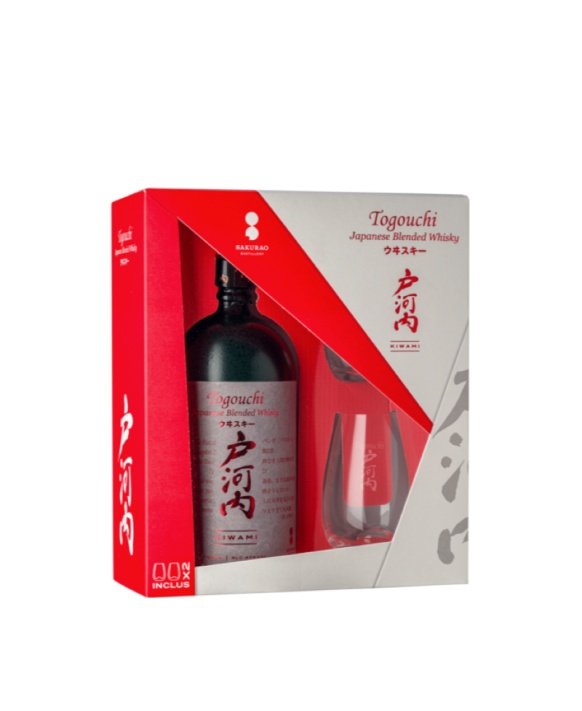 Whisky Coffret Togouchi Kiwami (70Cl) + 2 Verres 70cl 40%