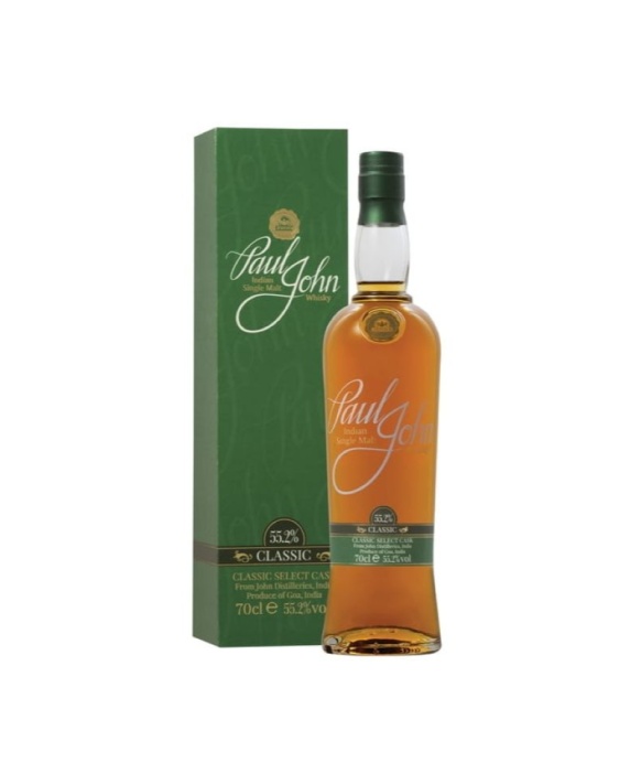 Whisky Paul John Classic Select Cask Sous Étui 70cl 55,2%