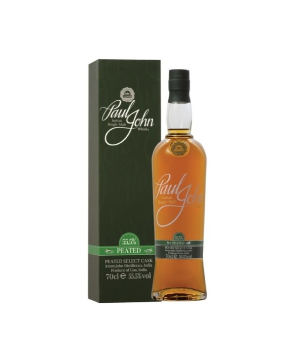 Whisky Paul John Peated Select Cask Sous Étui 70cl 55,5%