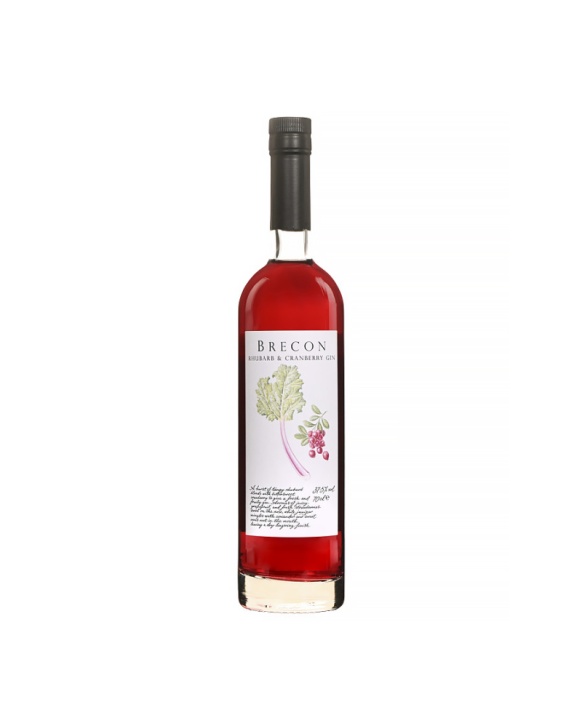BRECON Rhubarb and Cranberry Gin 70cl 37,5%