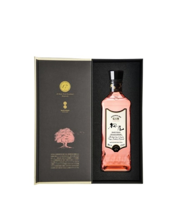 Gin Sakurao Gin Limited im Koffer 70cl 47%