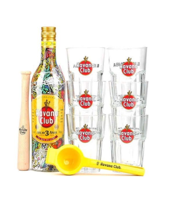 Havana Club 3 Años Mojito Kit