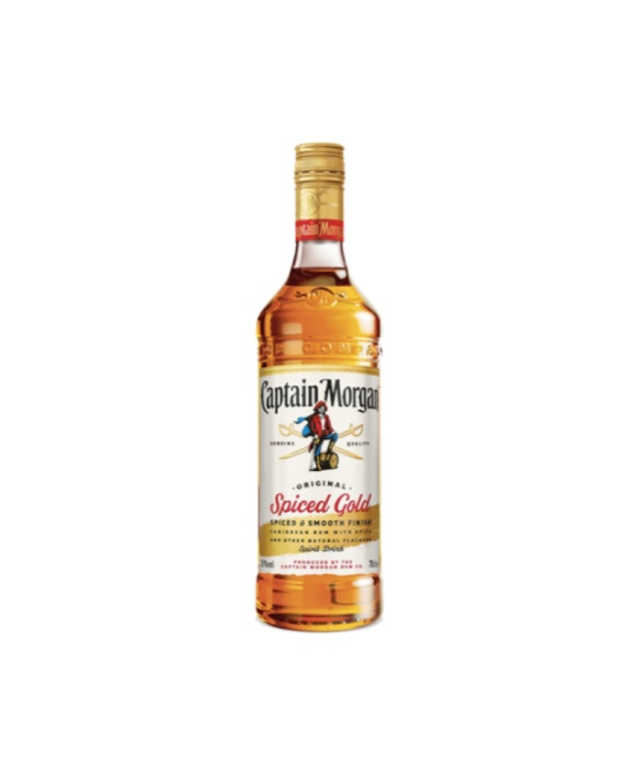 Rhum Captain Morgan Gewürztes Gold Flasche Neues Design 35% 70cl