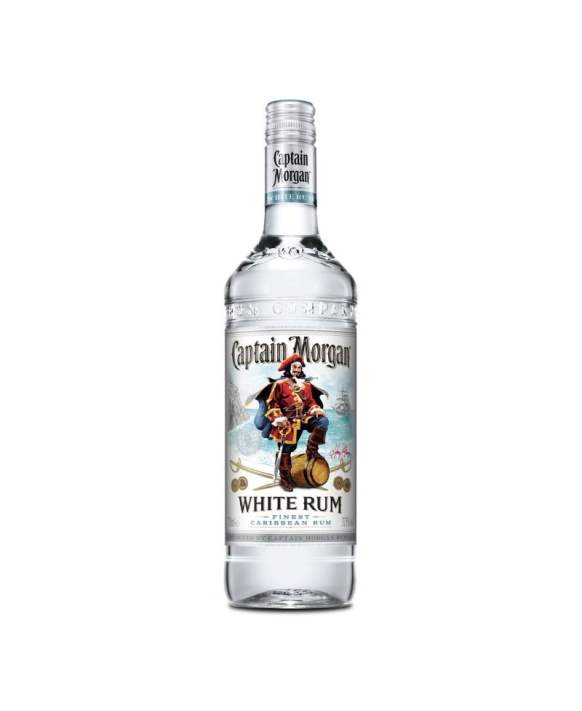 Rhum Captain Morgan Weißer Rum Flasche 37,5% 70cl