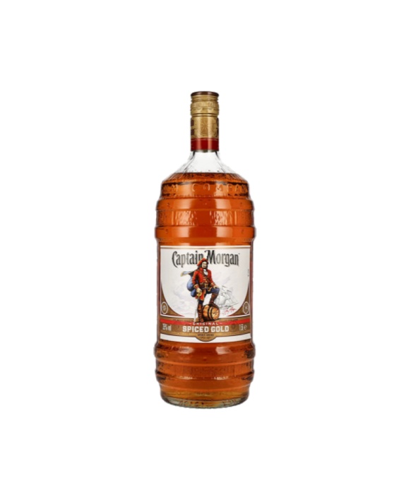 Rhum Captain Morgan Gewürztes Goldfass Neues Design 35% 150cl