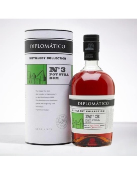 Rum Diplomatico Distillery Collection N°3 Pot Still Rum 70cl 47%