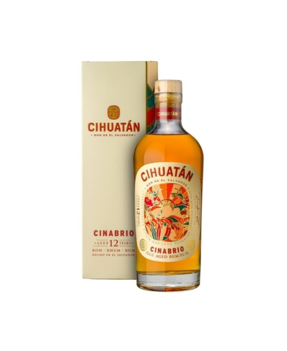 Rhum Cihuatán Cinabrio 12 Ans Sous Étui 70cl 40%