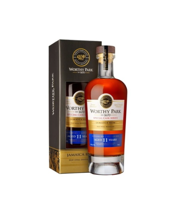 Rum Worthy Park Cognac Cask 2011 im Karton 70cl 55%