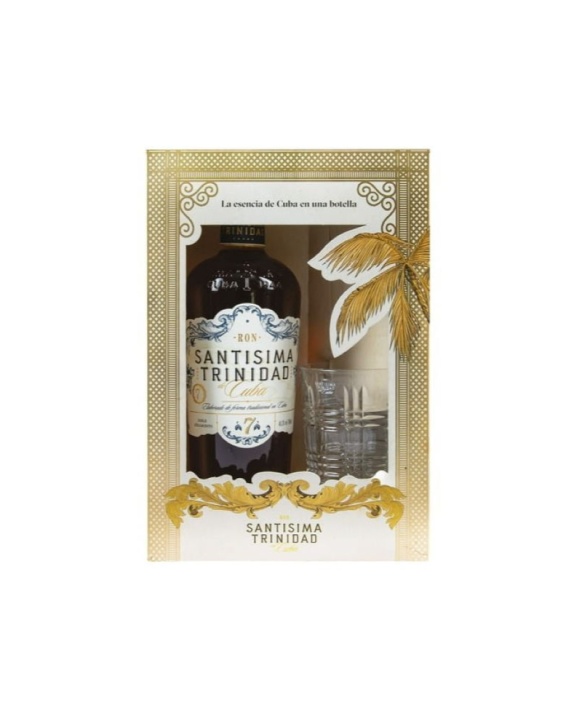 Rhum Coffret Santísima Trinidad 7 (70Cl) + 1 Verre 70cl 40,3%