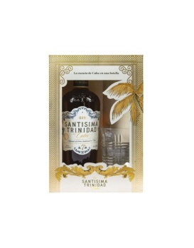 Rum Box Santísima Trinidad 7 (70Cl) + 1 Glas 70cl 40,3%