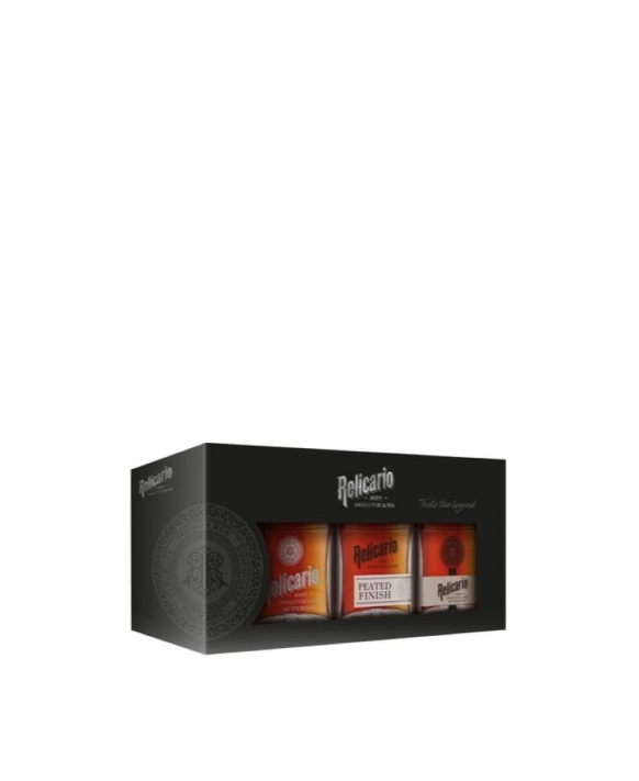 Rhum Relicario Coffret (3X20Cl) Superior / Supremo / Peated 60cl 40%