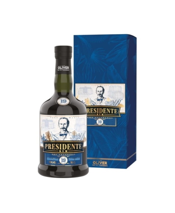 Rhum Presidente 19 Sous Étui 70cl 40%