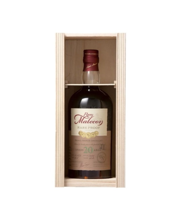 Malecon Rare Proof Rum 20 Jahre alt in Holzkiste 70cl 48,4%