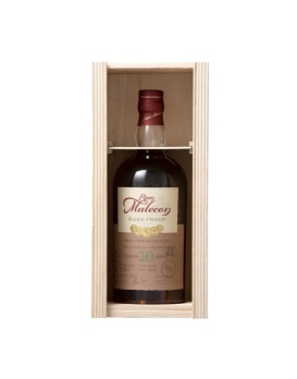 Rhum Malecon Rare Proof 20 Ans Sous Coffret Bois 70cl 48,4%