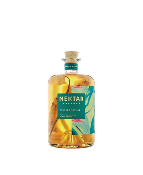 Rhum Nektar Arrangé Ananas & Vanille 70cl 28%