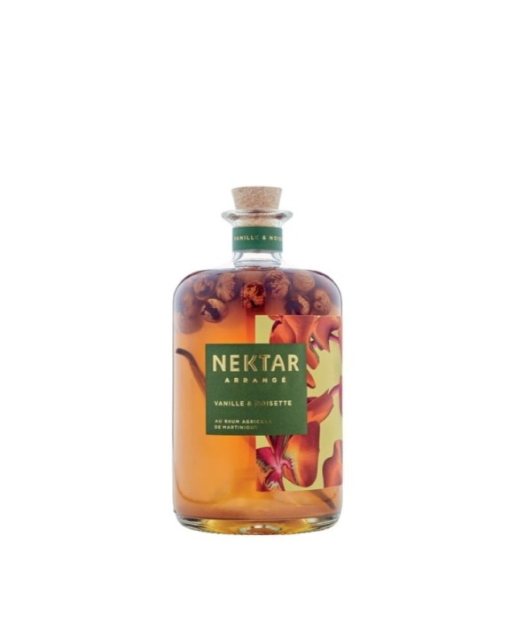 Rhum Nektar Arrangé Vanille & Noisette 70cl 28%